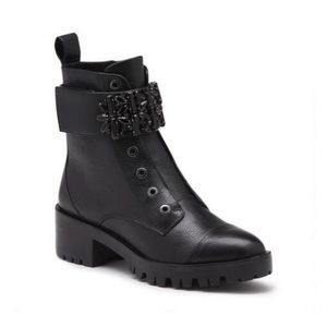 Karl Lagerfeld Pippa Laceup Boots